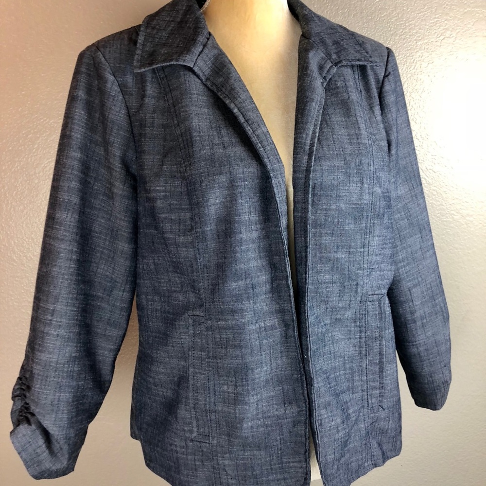 Christopher & Banks Navy Blazer L